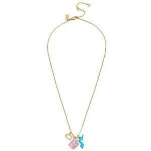 Coach Retro Music Charm Short Pendant Necklace